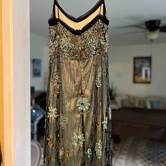 Vintage Beaded Dress - Picture 3 of 4